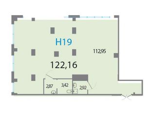Продажа помещения свободного назначения 122.2 м²