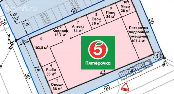 Продажа торгового помещения 36 м², Сиреневая улица - фото 2