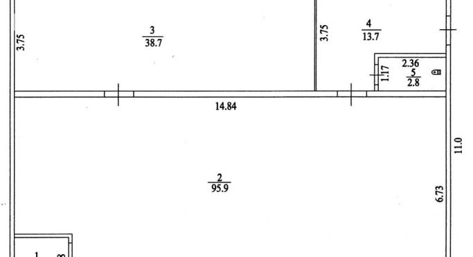 Аренда помещения свободного назначения 154.6 м² - фото 1