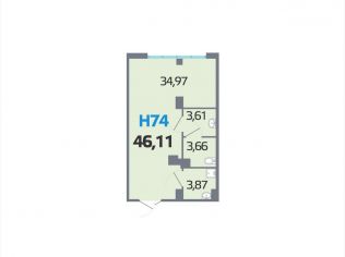 Продажа помещения свободного назначения 46.1 м²