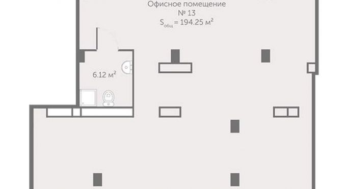 Продажа помещения свободного назначения 194.3 м² - фото 1