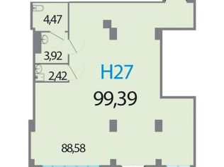 Продажа помещения свободного назначения 99.4 м²
