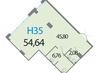 Продажа помещения свободного назначения 54.6 м²